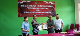 MOU Pemkal Girikarto dengan Kejaksanaan Negeri Gunungkidul
